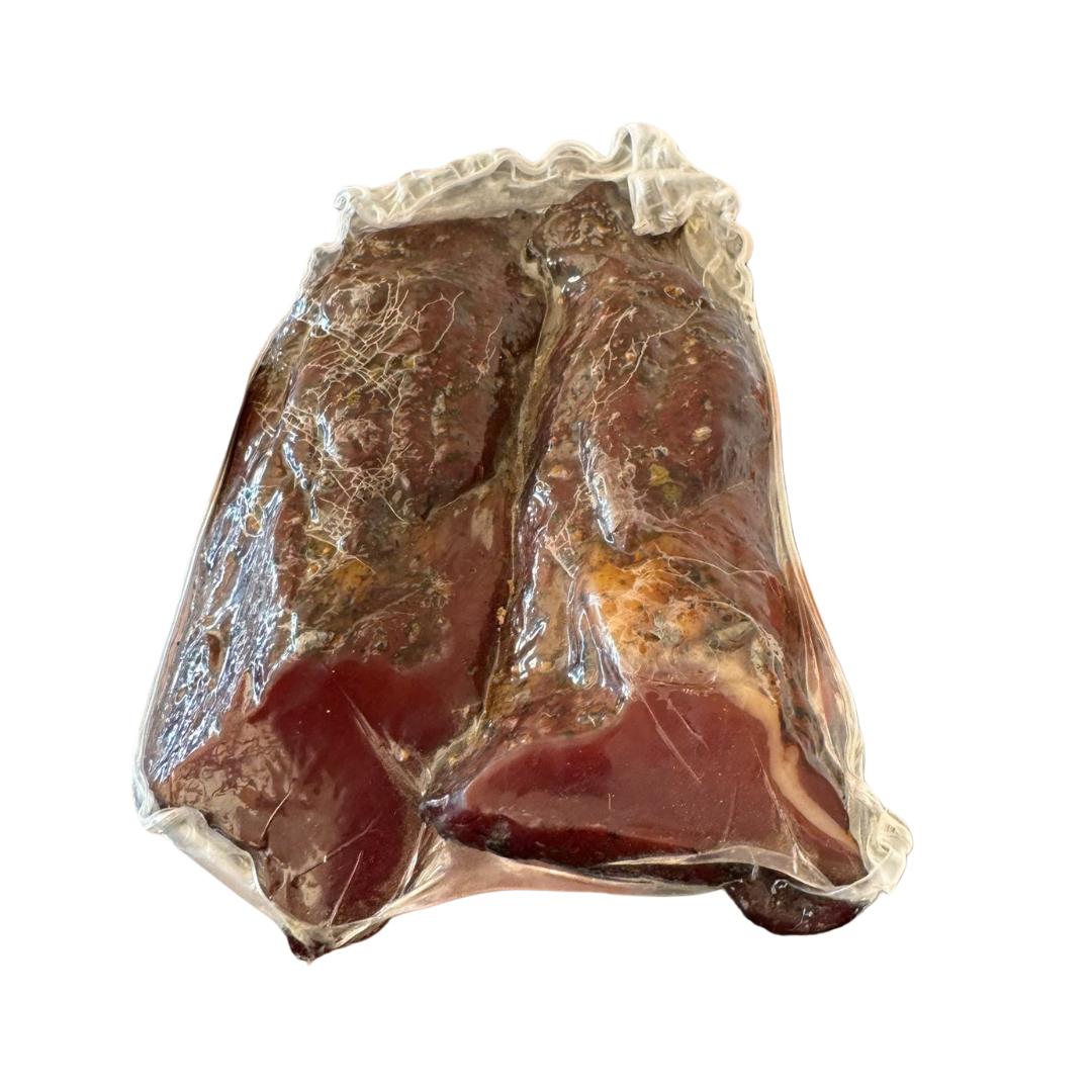 Schweinefilet in buchenholz geräuchert
